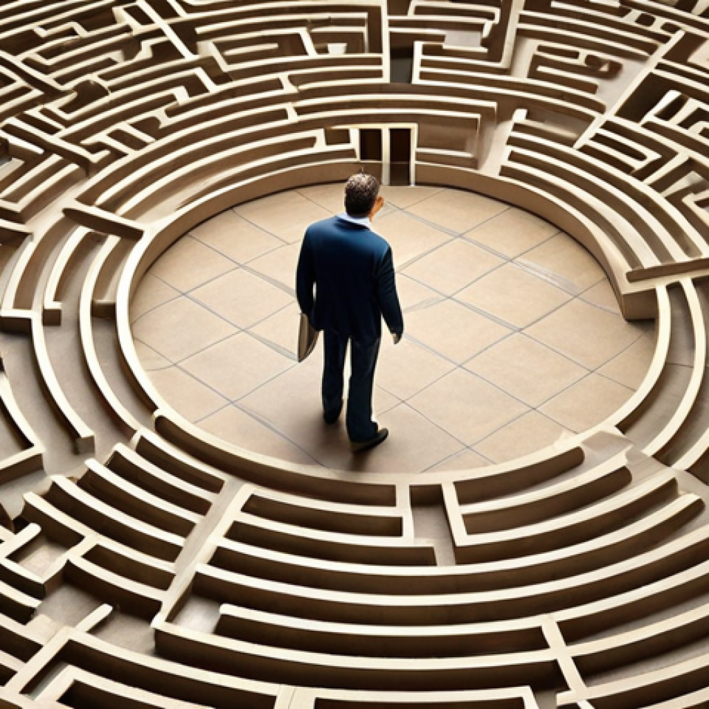 **

*   **Prompt:** "French entrepreneur navigating a complex administrative labyrinth. Overwhelmed by paperwork, but guided by a friendly business coach with a GPS."

**