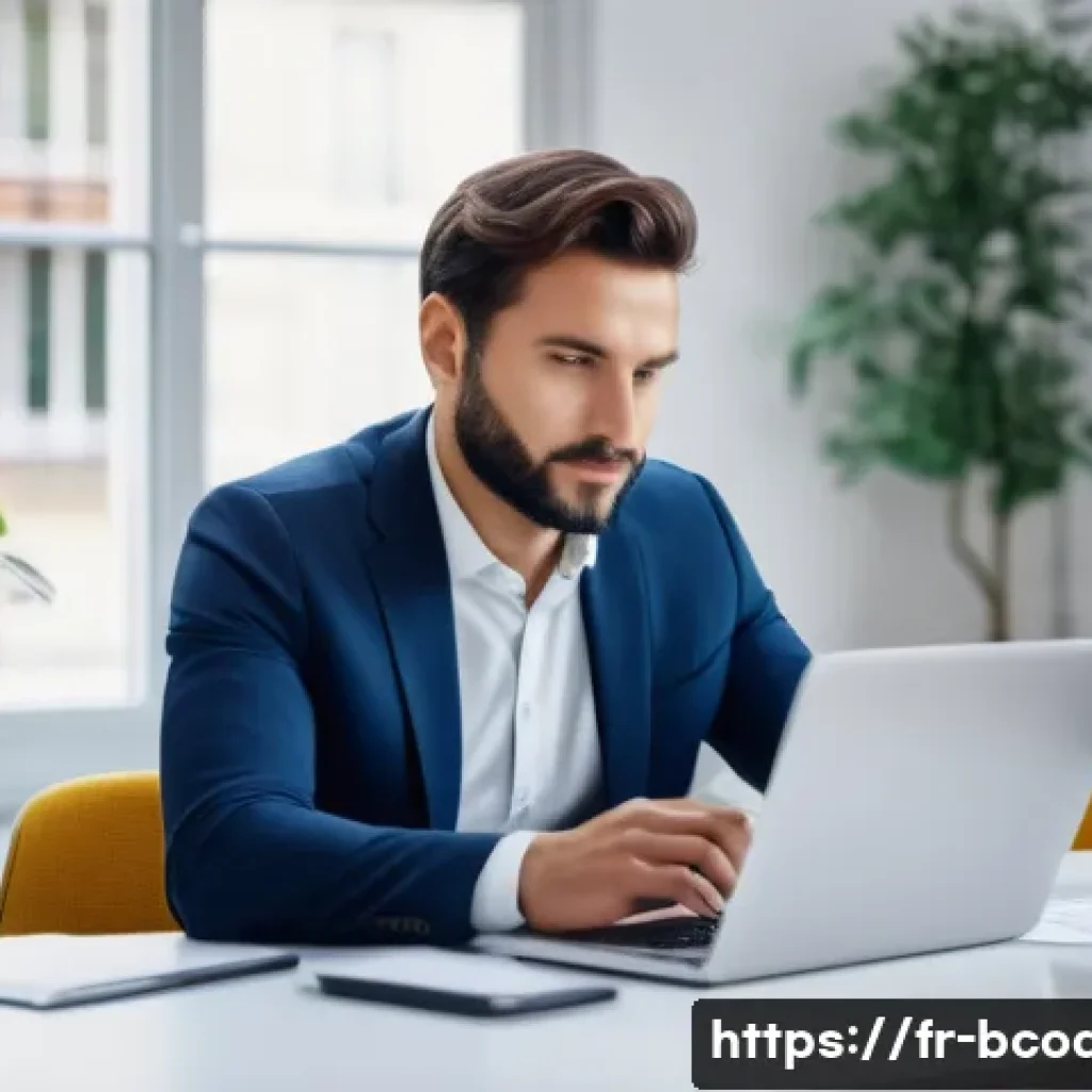 비즈니스 코칭 시장 동향 - A professional business coach conducting a personalized one-on-one coaching session with a French en...